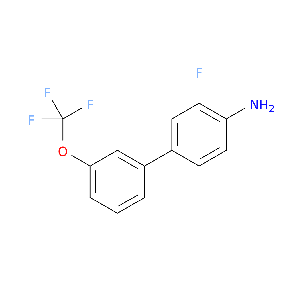 3-Fluoro-3'-(trifluoromethoxy)-[1,1'-biphenyl]-4-amine