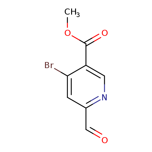 methyl 4-bromo-6-formylpyridine-3-carboxylate