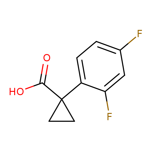Cyclopropanecarboxylic acid, 1-(2,4-difluorophenyl)-