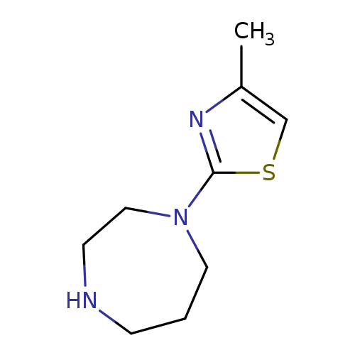 1-(4-methyl-1,3-thiazol-2-yl)-1,4-diazepane