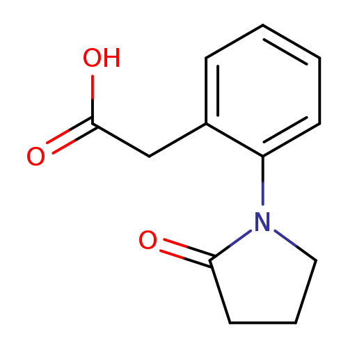 2-(2-(2-oxopyrrolidin-1-yl)phenyl)acetic acid
