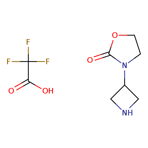 3-(azetidin-3-yl)-1,3-oxazolidin-2-one trifluoroacetic acid