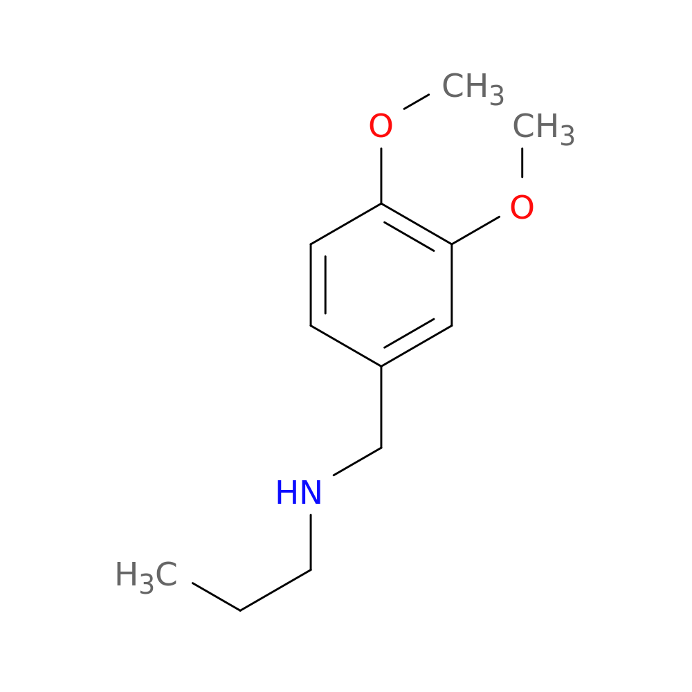 [(3,4-dimethoxyphenyl)methyl](propyl)amine