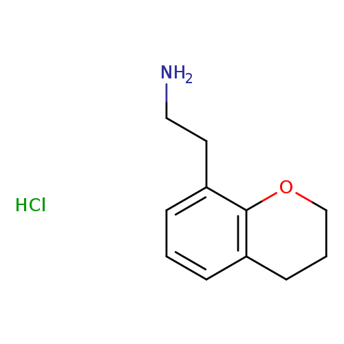 2-(3,4-dihydro-2H-1-benzopyran-8-yl)ethan-1-amine hydrochloride