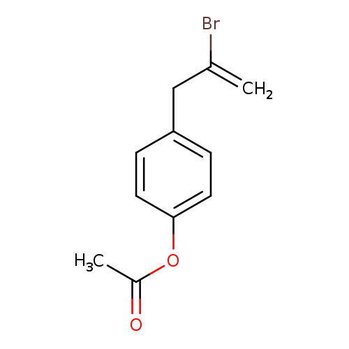 3-(4-Acetoxyphenyl)-2-bromo-1-propene