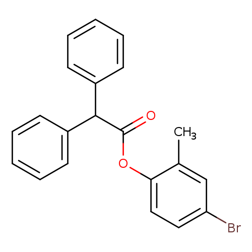 4-bromo-2-methylphenyl diphenylacetate