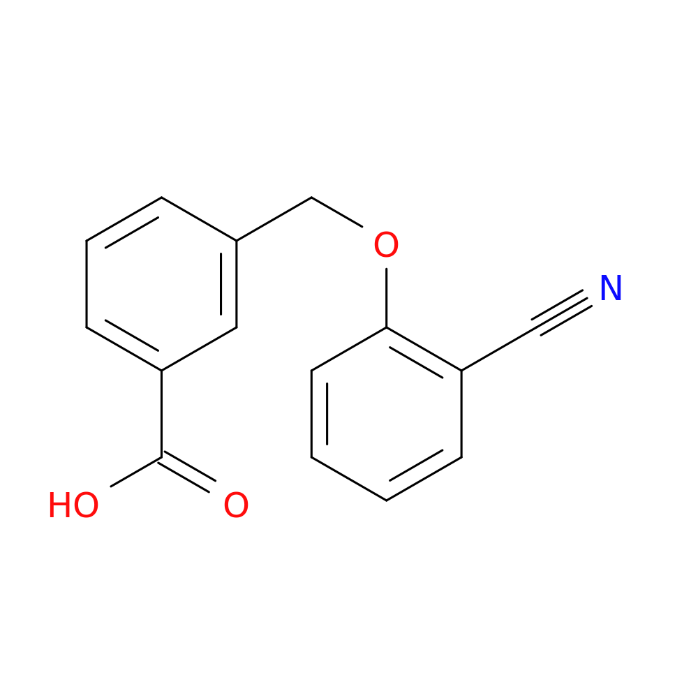 3-[(2-cyanophenoxy)methyl]benzoic acid