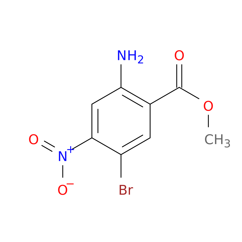 2-Amino-5-bromo-4-nitro-benzoic acid methyl ester