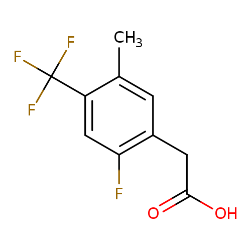 2-(2-Fluoro-5-methyl-4-(trifluoromethyl)phenyl)acetic acid