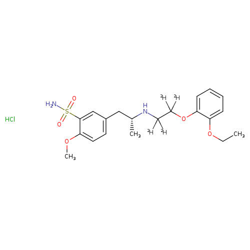 Tamsulosin-d4 (hydrochloride)