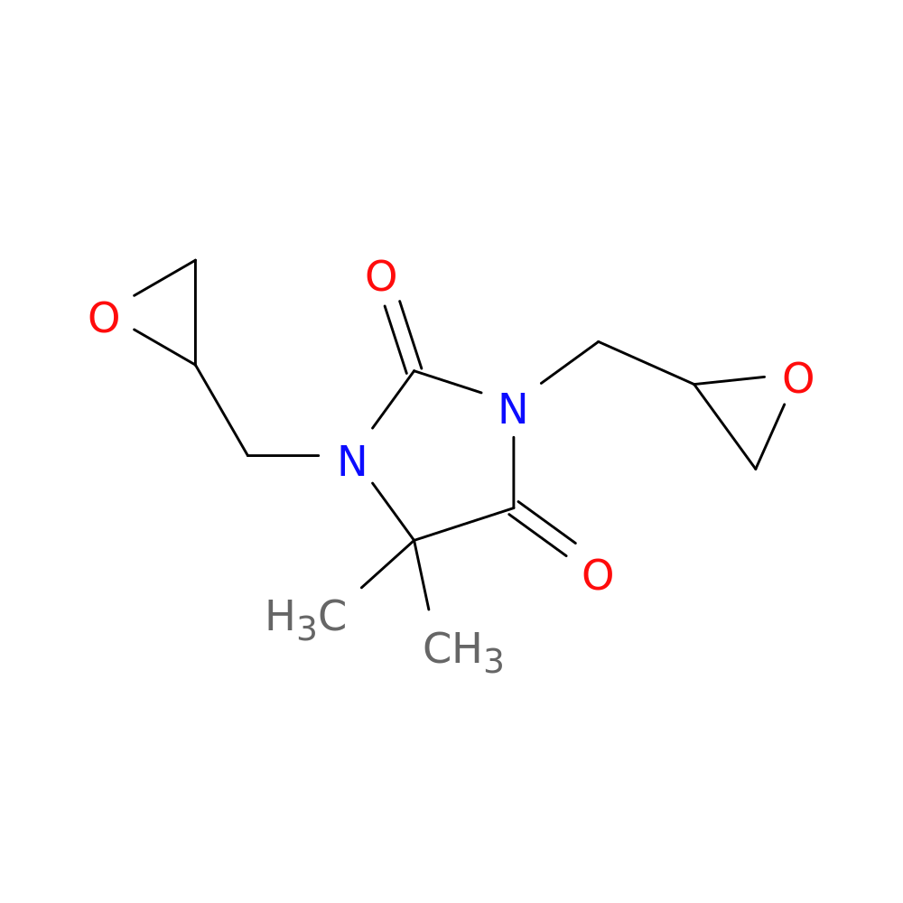 5,5-Dimethyl-1,3-bis(oxiran-2-ylmethyl)imidazolidine-2,4-dione