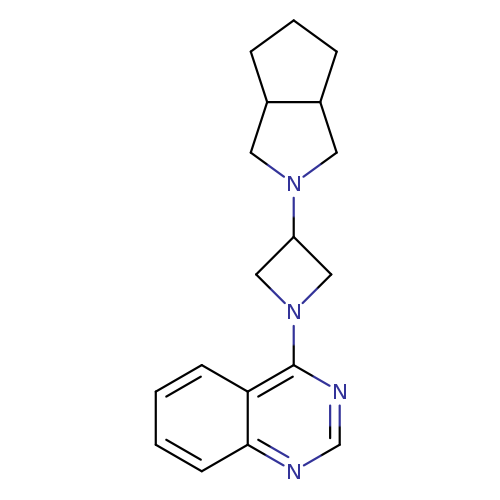 4-(3-{octahydrocyclopenta[c]pyrrol-2-yl}azetidin-1-yl)quinazoline