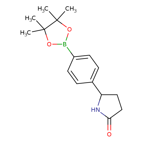 5-[4-(tetramethyl-1,3,2-dioxaborolan-2-yl)phenyl]pyrrolidin-2-one