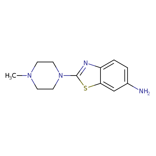 2-(4-Methylpiperazin-1-yl)-1,3-benzothiazol-6-amine