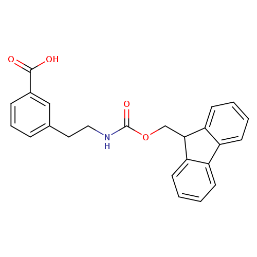 3-[2-({[(9H-fluoren-9-yl)methoxy]carbonyl}amino)ethyl]benzoic acid
