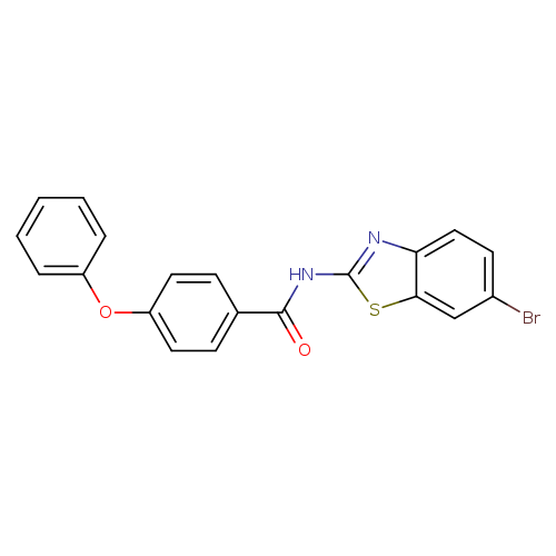 N-(6-bromo-1,3-benzothiazol-2-yl)-4-phenoxybenzamide