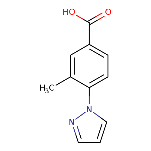 3-methyl-4-(1H-pyrazol-1-yl)benzoic acid