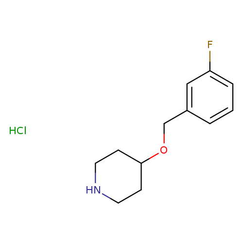 4-[(3-Fluorobenzyl)oxy]piperidine hydrochloride