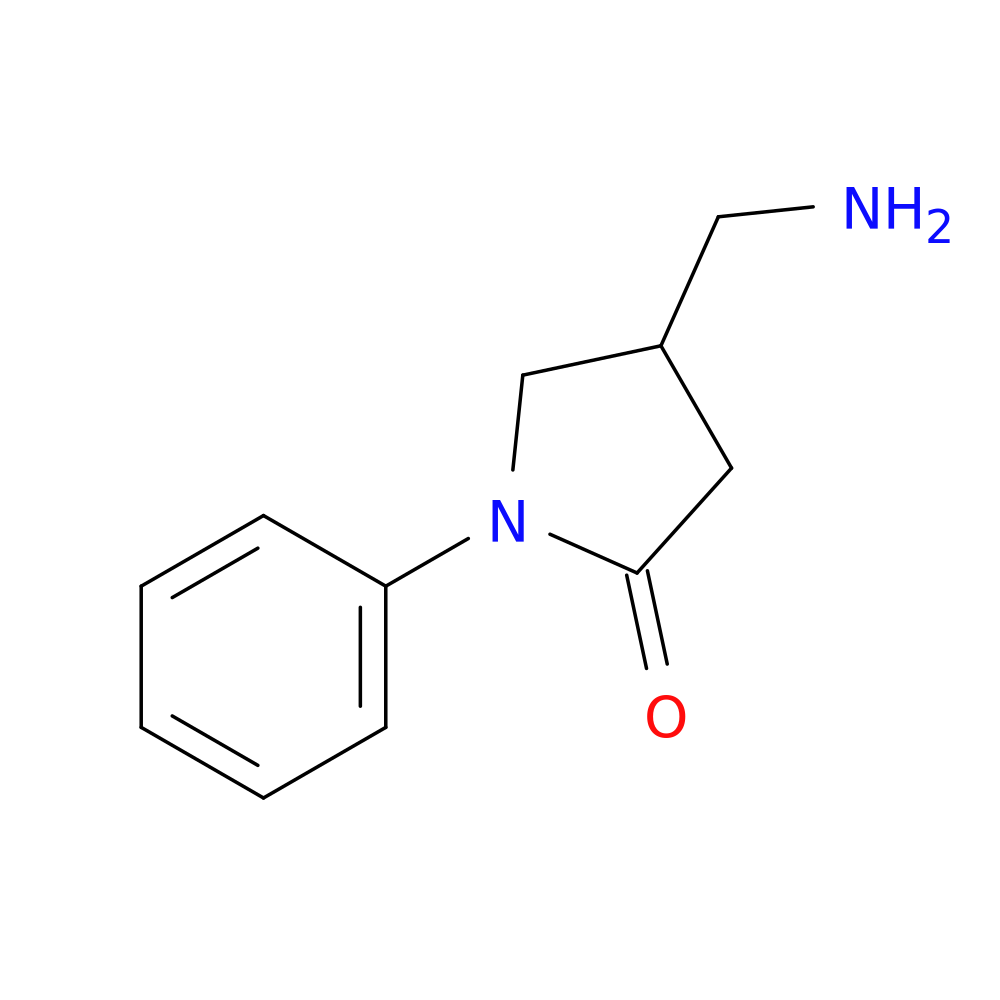 4-(Aminomethyl)-1-phenylpyrrolidin-2-one