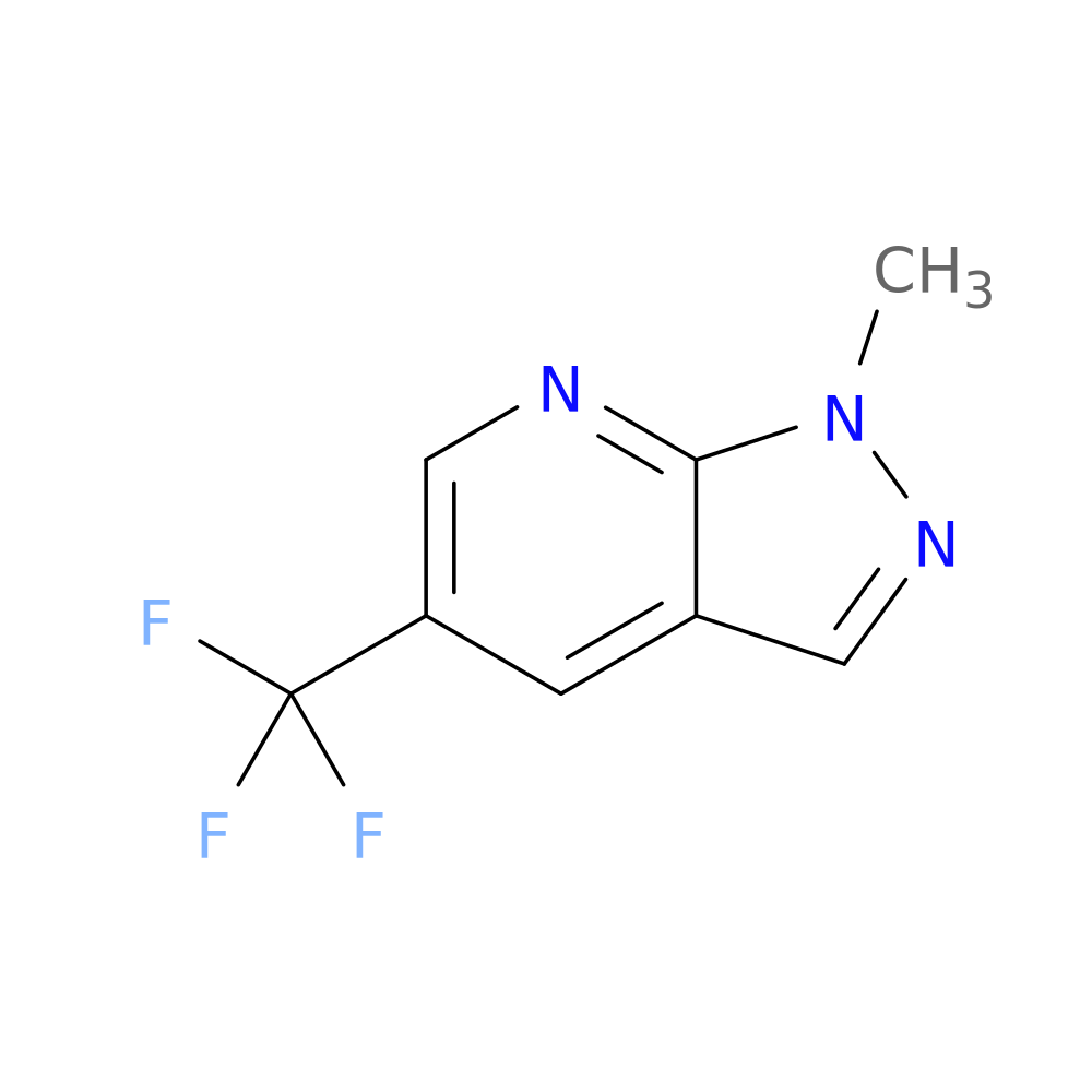 1-methyl-5-(trifluoromethyl)-1H-pyrazolo[3,4-b]pyridine
