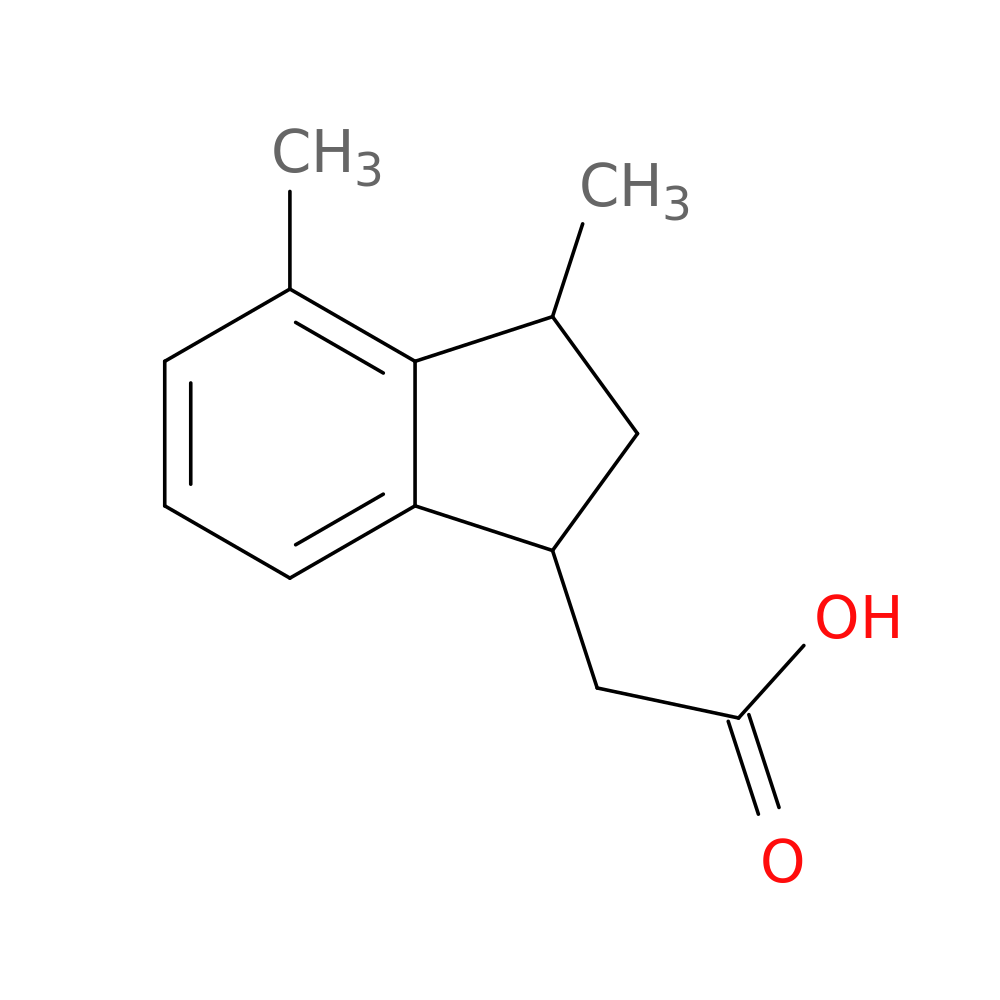 Trans-2-(3,4-dimethyl-2,3-dihydro-1h-inden-1-yl)acetic acid