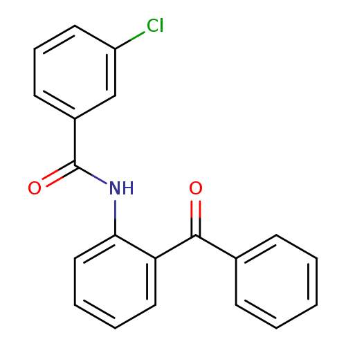 N-(2-benzoylphenyl)-3-chlorobenzamide