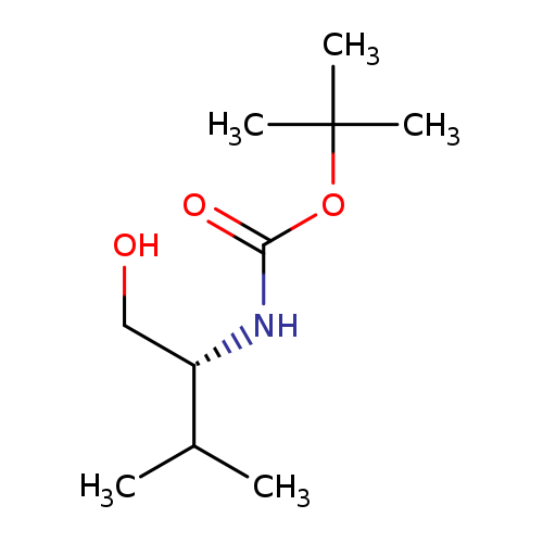 Carbamic acid, [(1R)-1-(hydroxymethyl)-2-methylpropyl]-,1,1-dimethylethyl ester