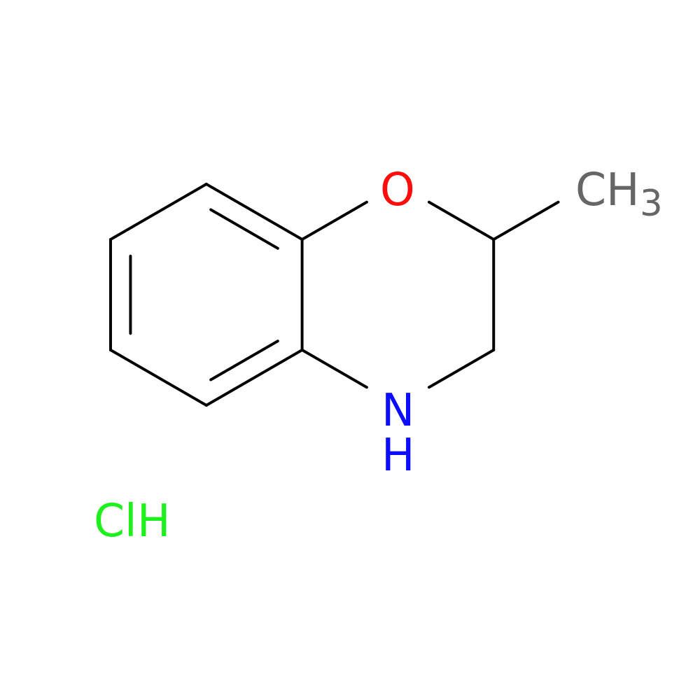 2-methyl-3,4-dihydro-2H-1,4-benzoxazine hydrochloride