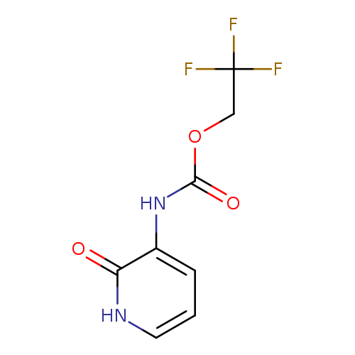 2,2,2-trifluoroethyl N-(2-oxo-1,2-dihydropyridin-3-yl)carbamate