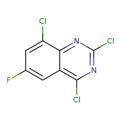 2,4,8-Trichloro-6-fluoroquinazoline