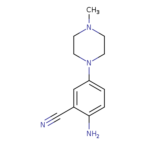 2-Amino-5-(4-methylpiperazinyl)benzenecarbonitrile