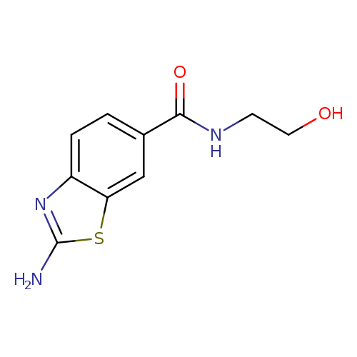2-Amino-N-(2-hydroxyethyl)-1,3-benzothiazole-6-carboxamide
