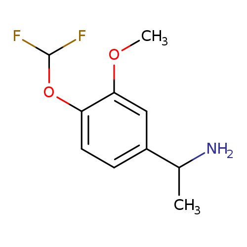 1-[4-(Difluoromethoxy)-3-methoxyphenyl]ethanamine