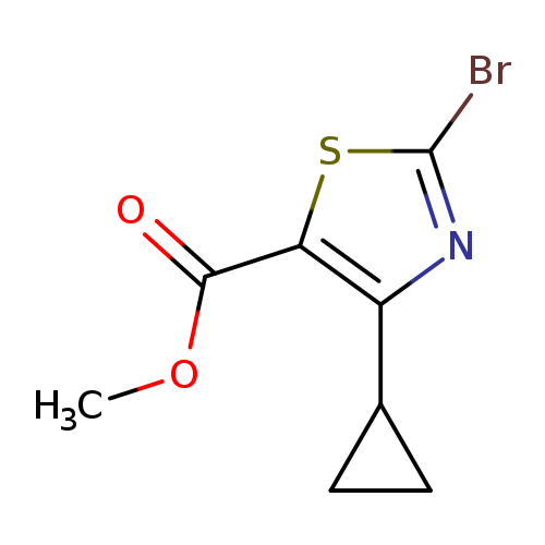 methyl2-bromo-4-cyclopropyl-1,3-thiazole-5-carboxylate