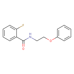 2-fluoro-N-(2-phenoxyethyl)benzamide