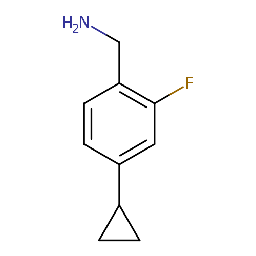 (4-Cyclopropyl-2-fluorophenyl)methanamine