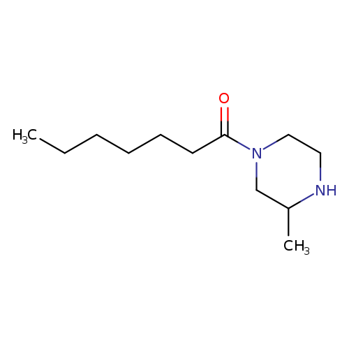 1-(3-methylpiperazin-1-yl)heptan-1-one