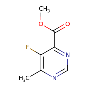 methyl 5-fluoro-6-methyl-pyrimidine-4-carboxylate