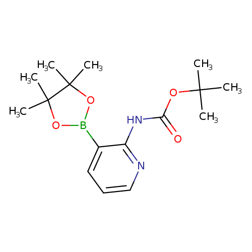 2-TERT-BUTYLOXYCARBONYLAMINOPYRIDINE-3-BORONIC ACID PINACOL ESTER