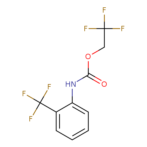 2,2,2-trifluoroethyl N-[2-(trifluoromethyl)phenyl]carbamate