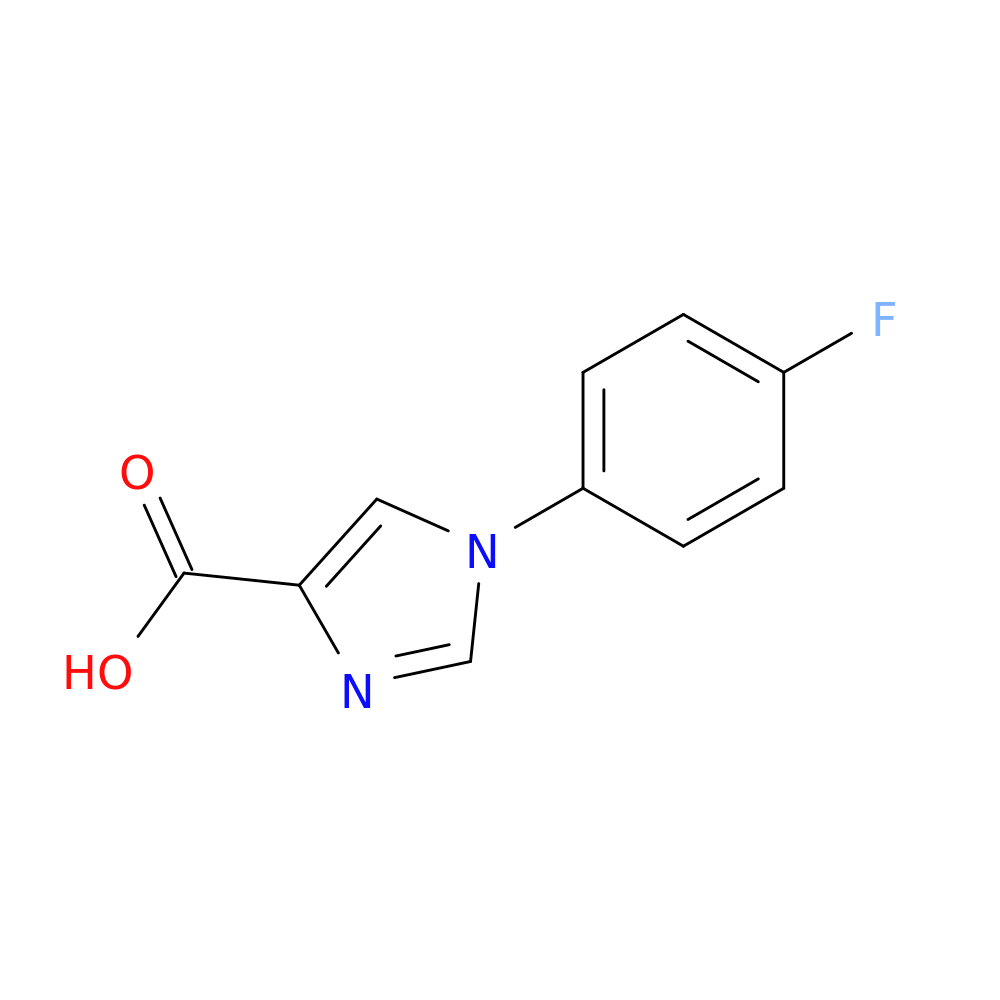 1-(4-Fluorophenyl)-1H-imidazole-4-carboxylic acid