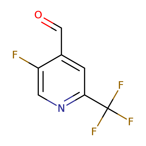 5-fluoro-2-(trifluoromethyl)pyridine-4-carbaldehyde