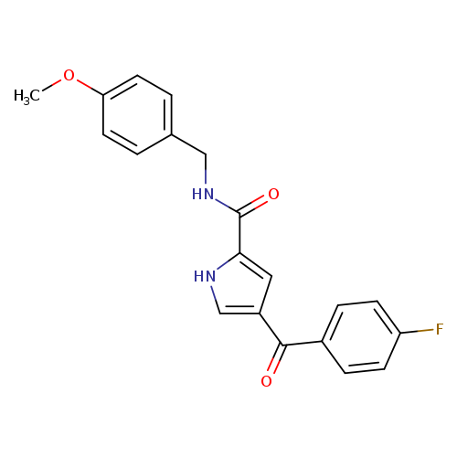 4-(4-fluorobenzoyl)-N-[(4-methoxyphenyl)methyl]-1H-pyrrole-2-carboxamide