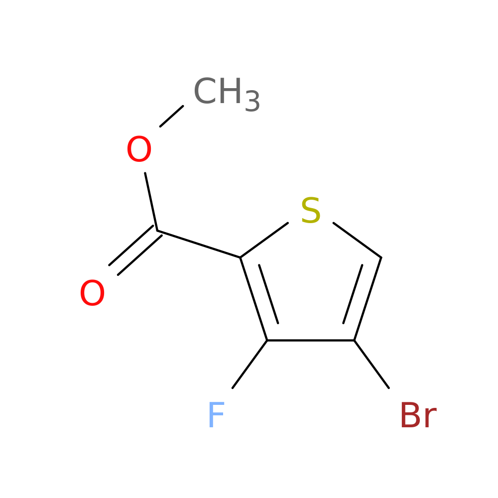 Methyl 4-bromo-3-fluorothiophene-2-carboxylate