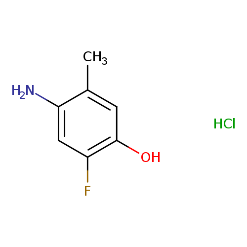 4-amino-2-fluoro-5-methylphenol hydrochloride