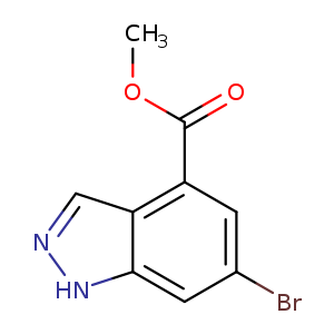 Methyl 6-Bromo-1H-indazole-4-carboxylate