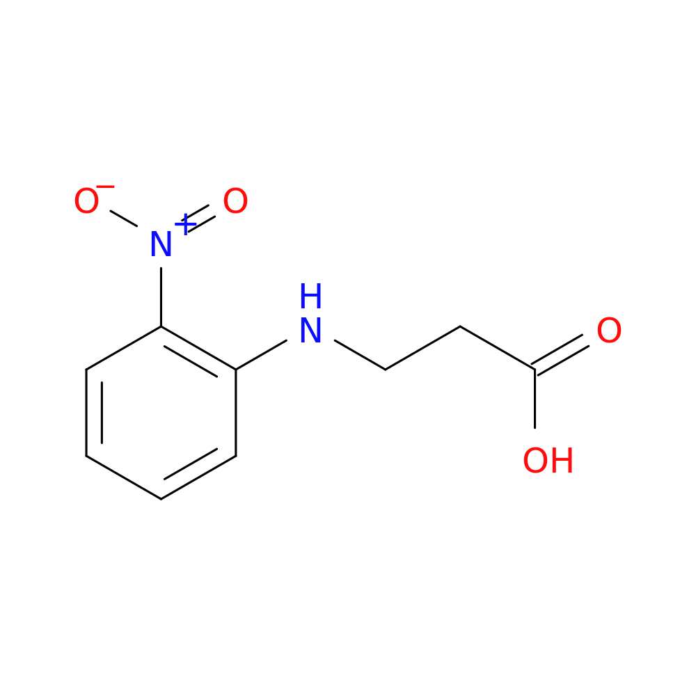 3-[(2-Nitrophenyl)amino]propanoic acid