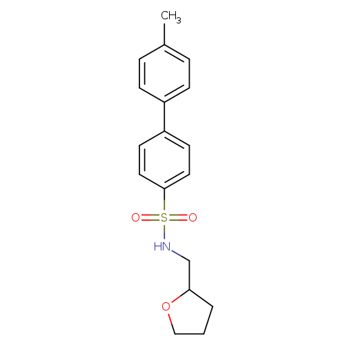 4'-methyl-N-(tetrahydro-2-furanylmethyl)[1,1'-biphenyl]-4-sulfonamide