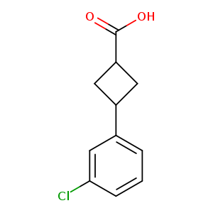 3-(3-chlorophenyl)cyclobutanecarboxylic acid