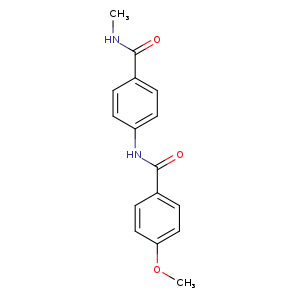 4-methoxy-N-{4-[(methylamino)carbonyl]phenyl}benzamide
